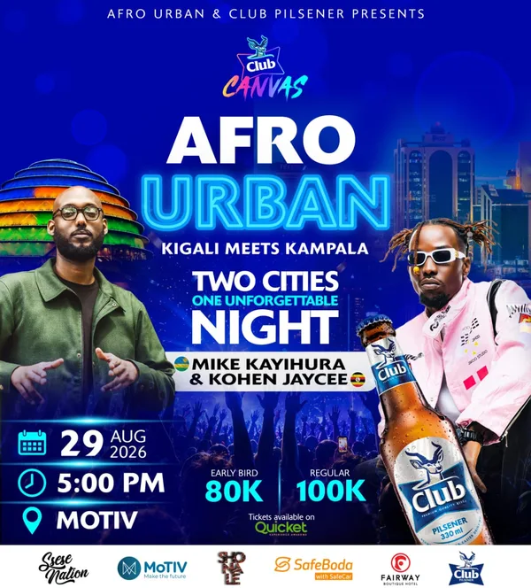 Mike Kayihura at Afro Urban